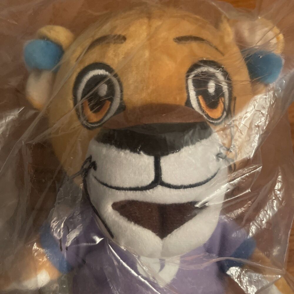 Phonak Pediatric Mascot Leo the Lion Plush Toy Hearing Cochlear 10" NEW IN BAG!